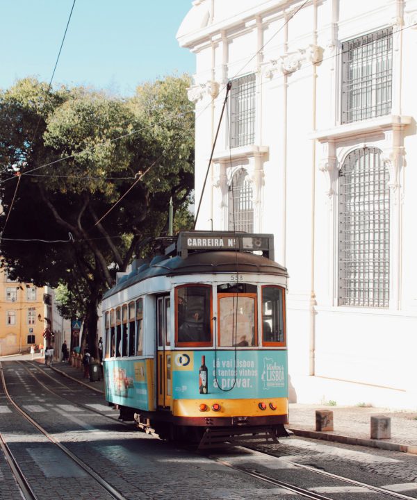 Lisbon Cathedral, tram 28
