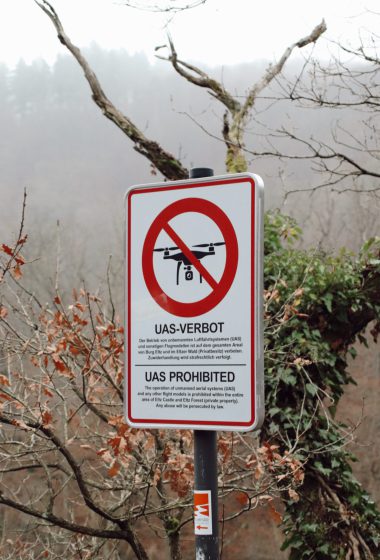 Drones prohibited